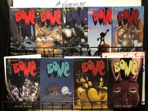 BONE  TPB 1-9  (1996-2004) the complete Cartoon Books trade collection - classic