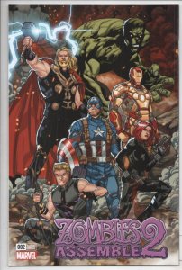 Marvel ZOMBIES ASSEMBLE 2 #2 Variant, NM, Hulk, Thor,  2017, more MZ in store
