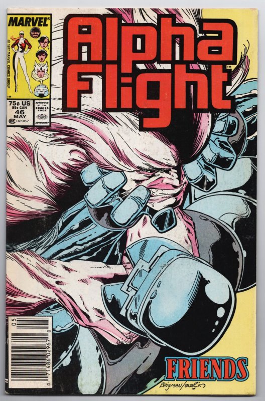 Alpha Flight #46 (Marvel, 1987) FN [ITC1060]