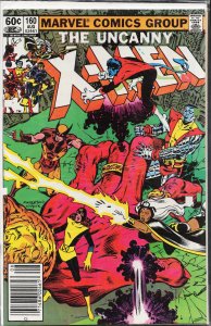The Uncanny X-Men #160 Newsstand Edition (1982) X-Men [Key Issue]