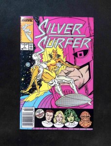 Silver Surfer #1 (2ND SERIES) MARVEL Comics 1987 VF+ NEWSSTAND