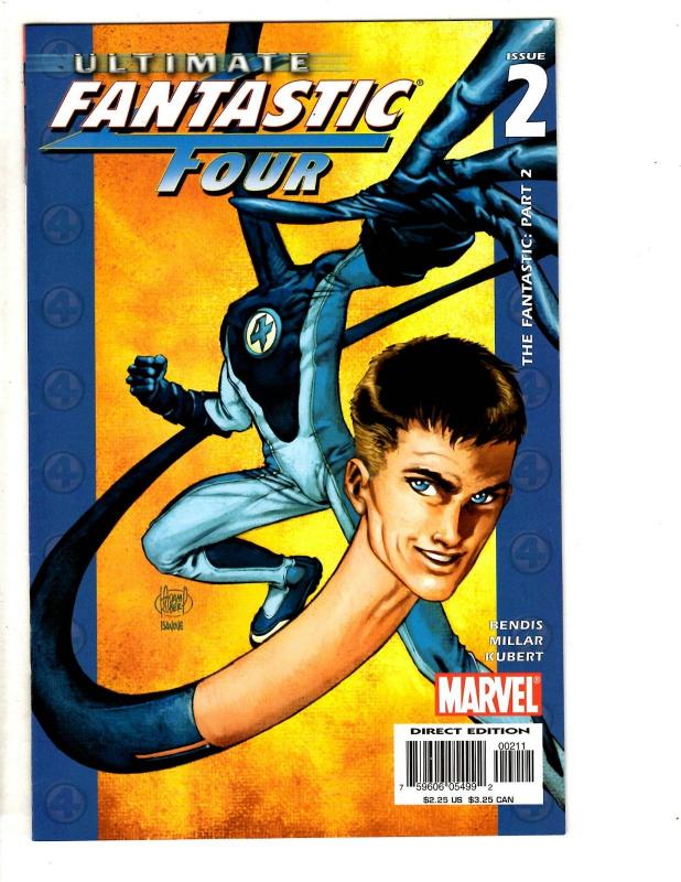 11 Ultimate Fantastic Four Marvel Comic Books # 1 2 (2) 3 4 5 6 7 8 9 10 CR44