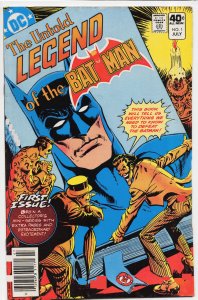 The Untold Legend of the Batman #1 (1980) Batman