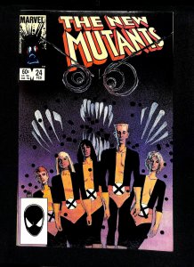 New Mutants #24 1st Legion Cameo!