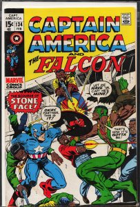 Captain America #134 (1971) Captain America and the Falcon [Key Issue]