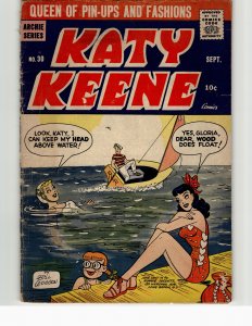 Katy Keene #30 (1956) Gloria Granbuilt