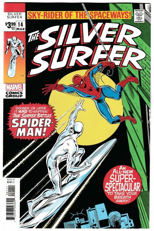 Silver Surfer #14 Facsimile Edition (Marvel, 2019) NM