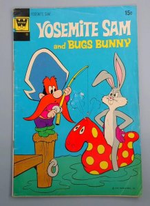 Yosemite Sam and Bugs Bunny #8, VG/FN Whitman, 1972
