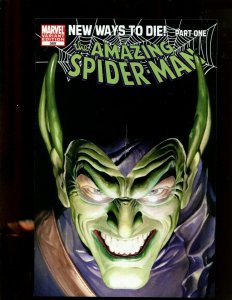 AMAZING SPIDER-MAN #568 (9.2) VARIANT EDITION! NEW WAYS TO DIE PT 1! 2008~
