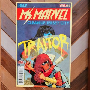 MS. MARVEL #1-3 (Marvel 2016) Kamala Khan, New Series Super Famous Story Arc