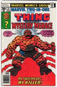 Marvel Two-in-One #31 (1977) The Thing