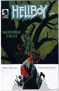 HELLBOY DARKNESS CALLS #3, VF+, Mike Mignola, Duncan Fegredo, 2007 more in store