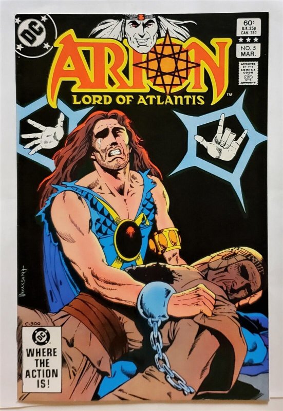 Arion, Lord of Atlantis #5 (March 1983, DC) 7.0 FN/VF  