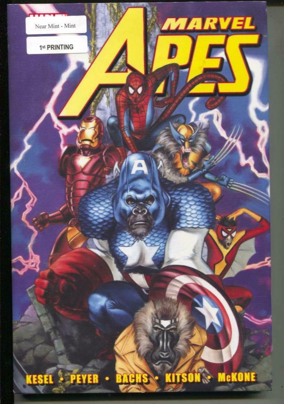 Marvel Apes-Sealed Hardcover