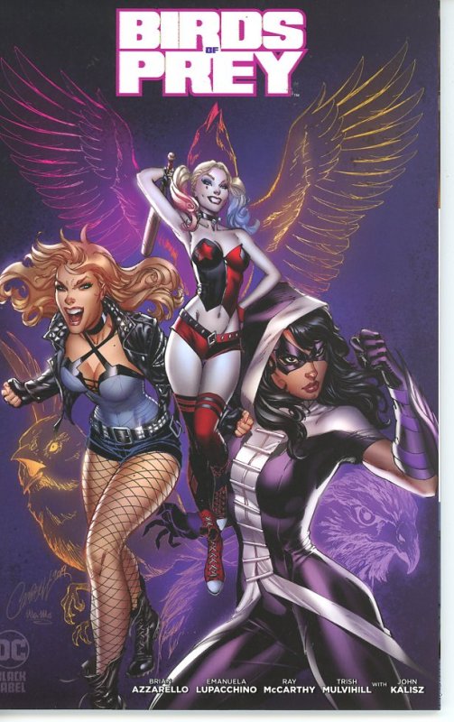 Birds of Prey 1  J Scott Campbell Variant  9.0 (our highest grade)