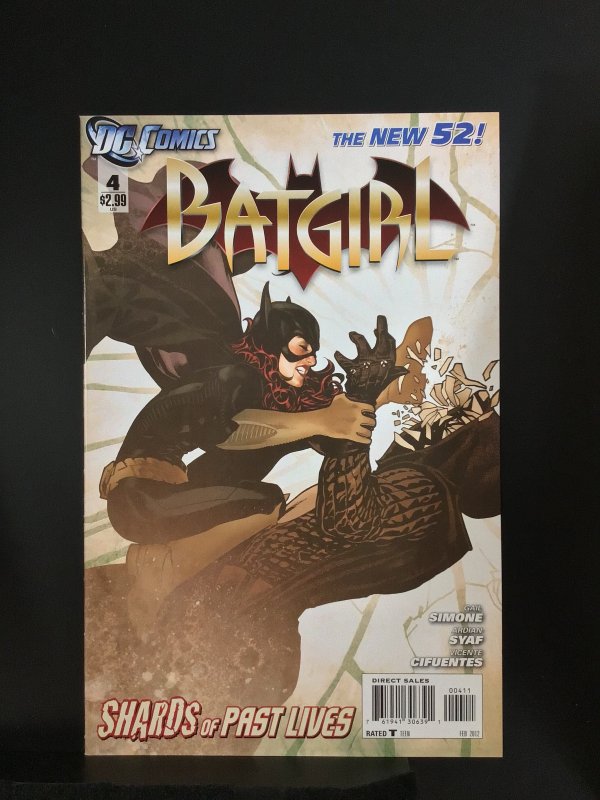 Batgirl #4 Adam Hughes cover art (2012)