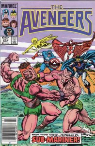 The Avengers #262 Newsstand Edition (1985)
