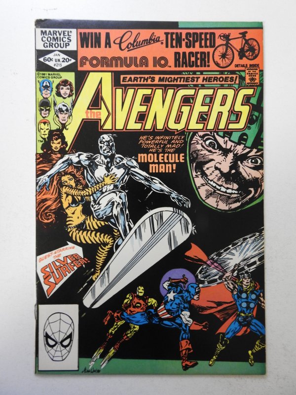 The Avengers #215 (1982) FN+ Condition!