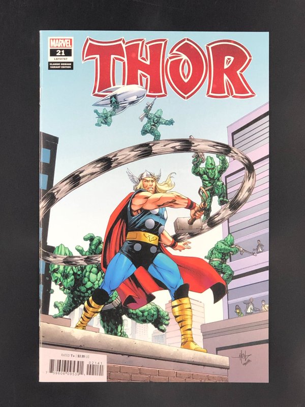 Thor #21 (2022) Creees Lee Homage Variant Cover