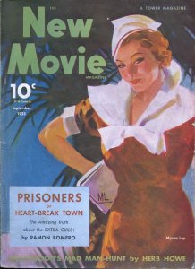 New Movie-Myrna Loy-Mickey Mouse-Sept-1933