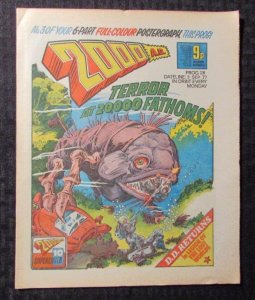 1977 Sept 3 2000 A.D. UK Weekly #28 FN+ Judge Dredd