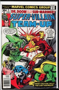 Super-Villain Team-Up #9 (1976) Namor the Sub-Mariner