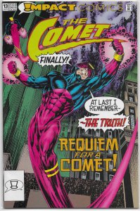 Comet (Impact, 1991) #13 FN Mark Waid, Bair cover