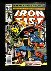 Iron Fist #12 Captain America Appearance!