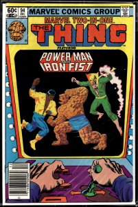Marvel Two-in-One #94 (1982) Power Man