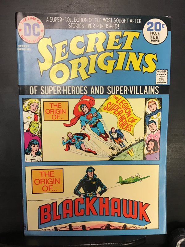 Secret Origins #1 (1973)vf # 1-7