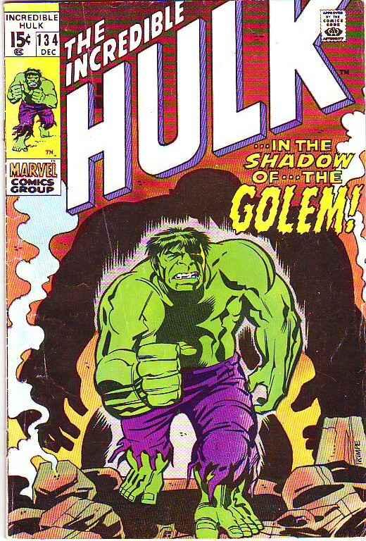 Incredible Hulk #134 (Dec-70) VG/FN Mid-Grade Hulk