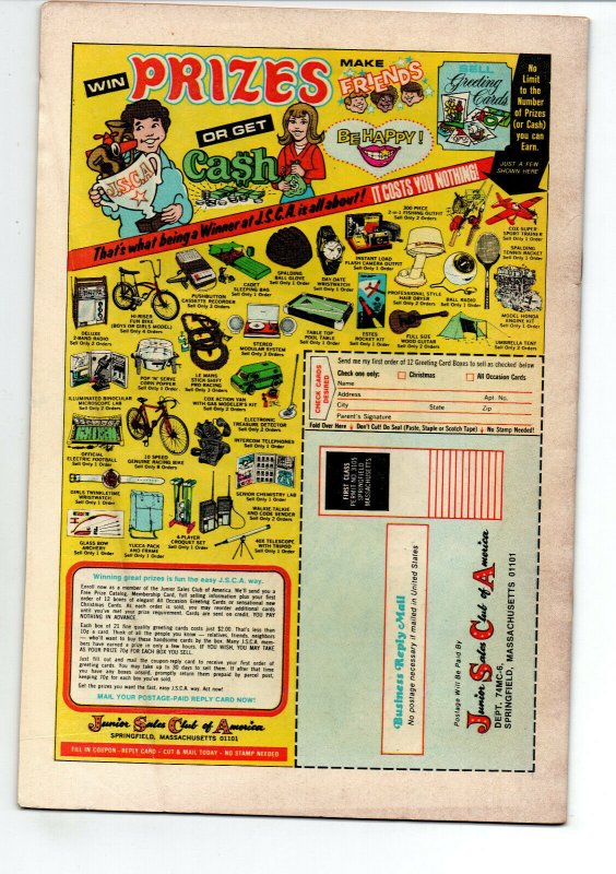 The Frankenstein Monster #9 - horror - 1974 - VG 