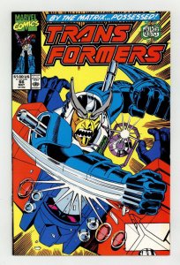 Transformers #66 Marvel Comics 1990 VF