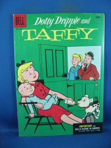 FOUR COLOR 646 DOTTY DRIPPLE AND TAFFY VF DELL 1955