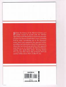 Official Index To The Marvel Universe # 1 NM Marvel Comics Avengers Thor S94