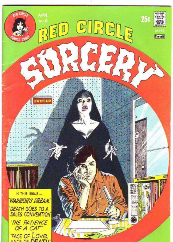 Red Circle Sorcery #6 (Apr-74) FN/VF Mid-High-Grade 