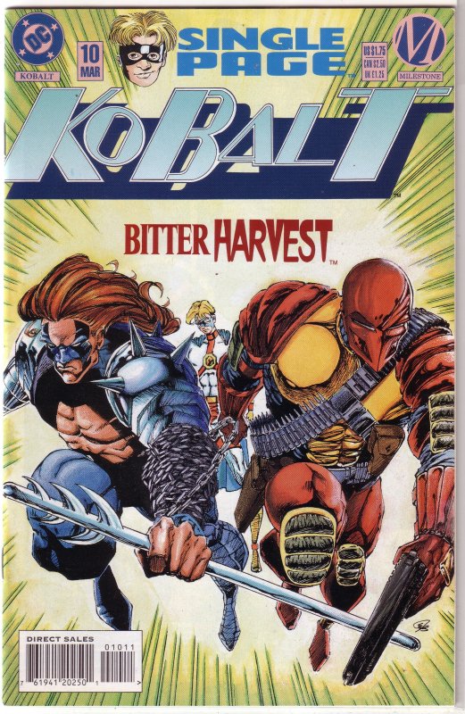 Kobalt   #1,6-12 (set of 8) DC/Milestone, Rozum/Battle