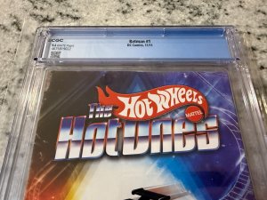 Batman # 1 CGC Graded 9.6 New 52 DC Comic Book 2011 1st Print JH23