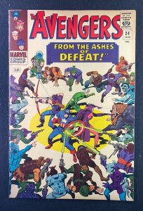 Avengers (1963) #24 FN+ (6.5) Don Heck Jack Kirby Kang the Conqueror