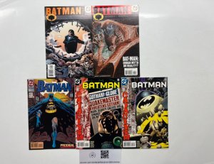 5 Batman DC Comic Books # 514 553 554 594 585 Joker Flash Superman Robin 52 JS45