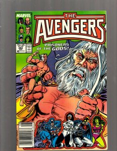 12 The Avengers Comics #273 274 275 276 277 278 279 280 281 282 283 284 GB2