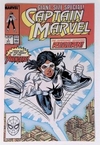 Captain Marvel (2nd Series) #1 (Nov 1989, Marvel) 7.0 FN/VF