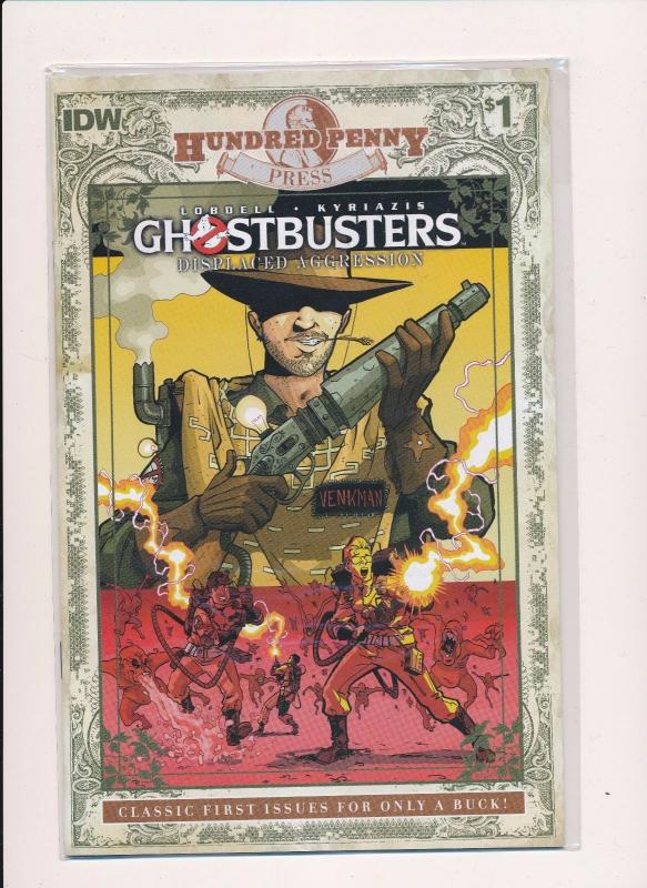 IDW Ghostbusters Displaced Aggression #1, Hundred Penny Press  2011 ~ NM (HX550)