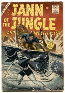 Jann of The Jungle  #14 1956- Atlas comics- VG-