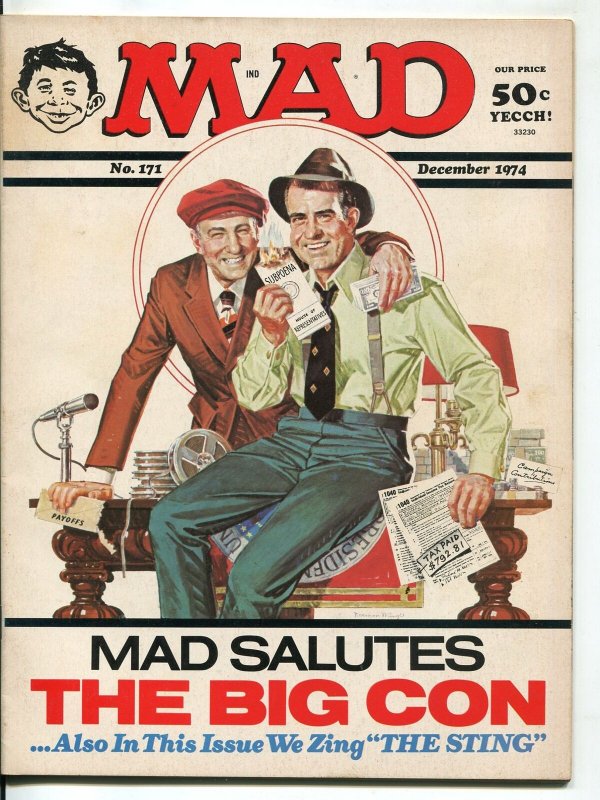 Mad-Magazine-#171-Dec 1974-Mort Drucker-Don Martin-David Berg