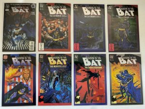 Batman Shadow of the Bat lot 50 diff from:#0-50 avg 8.0 VF (1992-96)