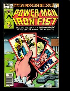 9 Power Man and Iron Fist Marvel Comics # 60 61 64 65 67 69 73 75 51 WS6