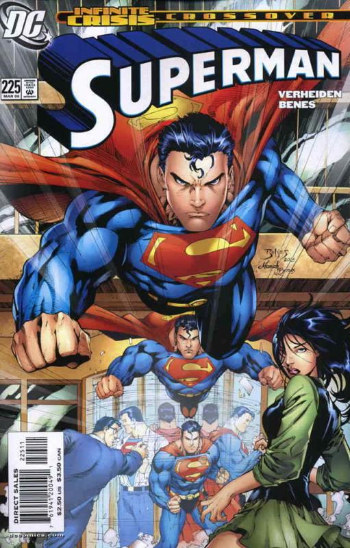 Superman (2nd Series) #225 FN; DC | save on shipping - details inside