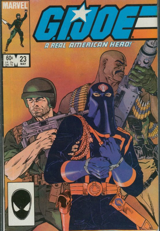 GI Joe #23 Marvel Comics 1984 FN/VF