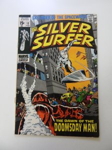 The Silver Surfer #13 (1970) VG+ condition bottom staple detached from cover